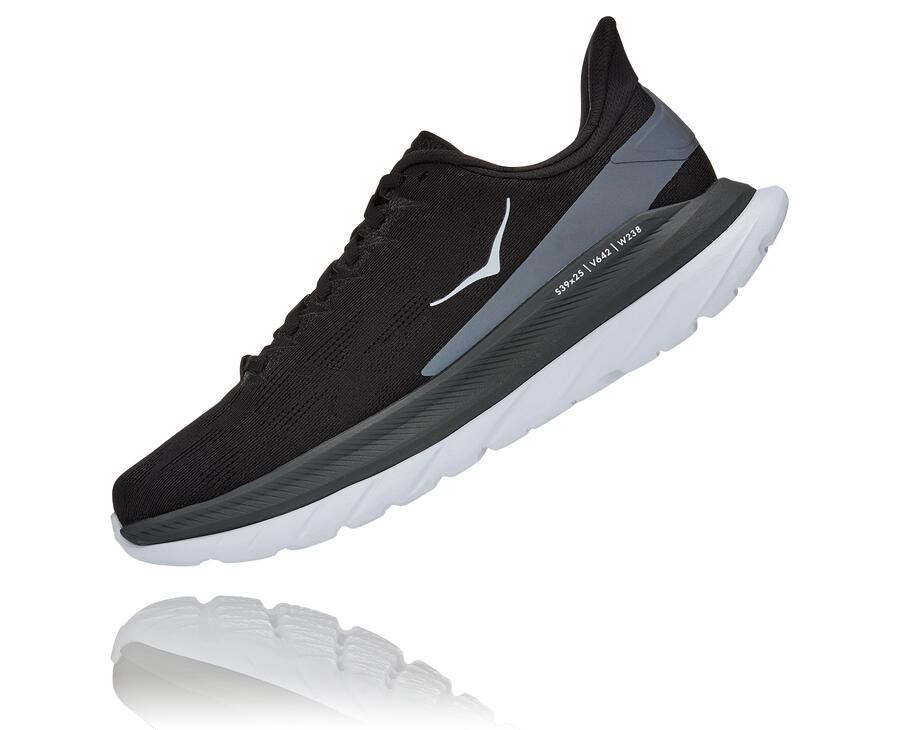 Tenis Hoka One One Masculino Pretas/Branco - Mach 4 - 592-ADMIZG